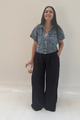 Linen Pants - Black