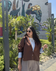 Two-Tone Shirt - Brown